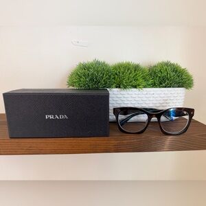 Prada Glasses PR-AO5 in Tortoise/Blue